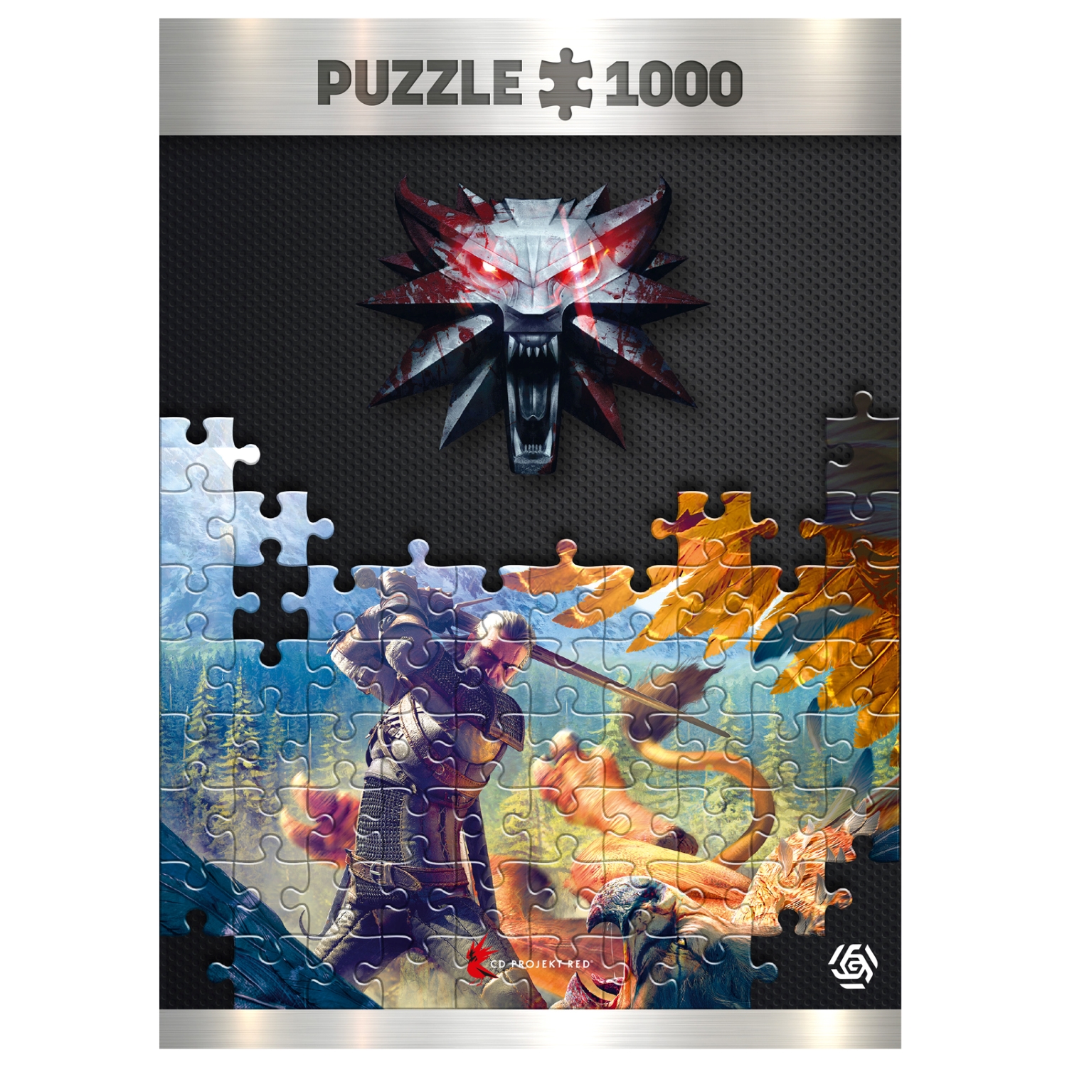 Пазл Good Loot The Witcher Griffin Fight классический - фото 3