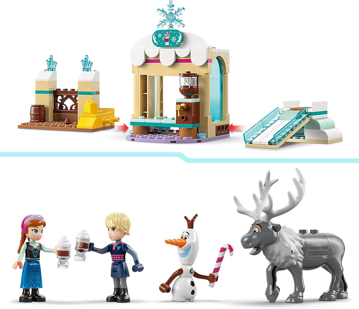 Конструктор LEGO Disney Princess Приключение Анны на санях блочный - фото 5