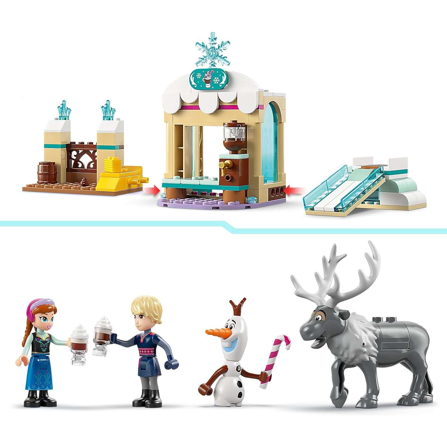 Конструктор LEGO Disney Princess Приключение Анны на санях блочный - фото 5