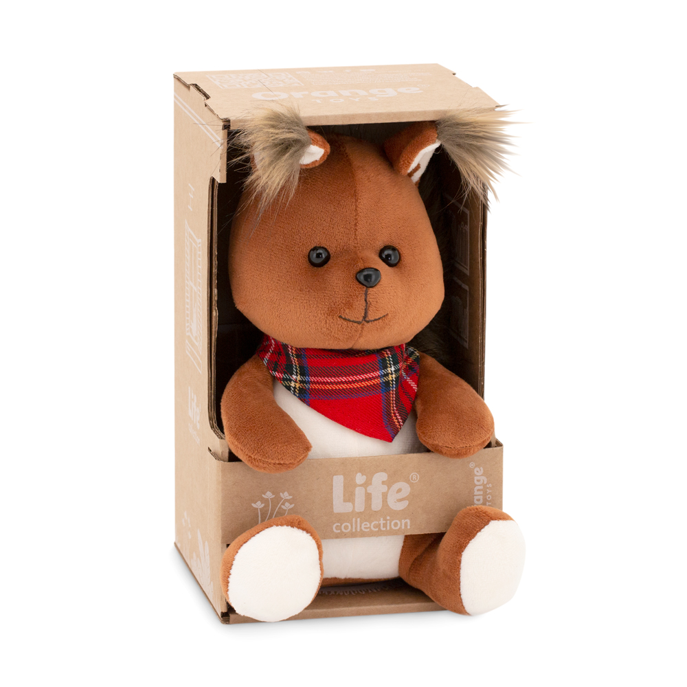 Мягкая игрушка Orange Toys Бельчонок Шустрик 20 см - фото 2