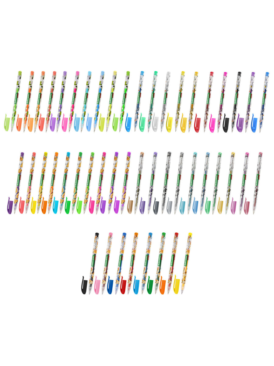 Ручка гелевая Brauberg 48 шт. - фото 3