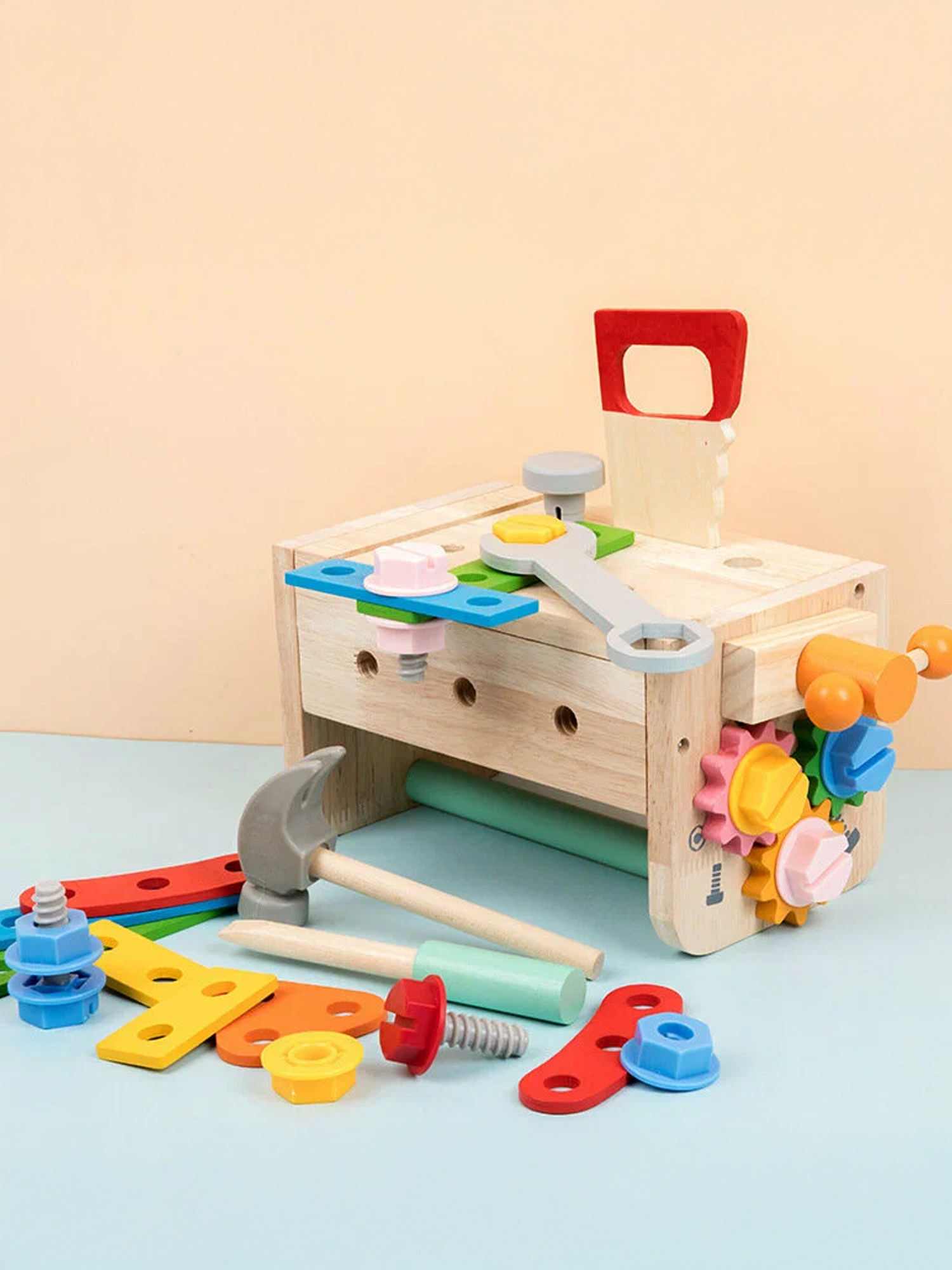 Конструктор Madliani Набор инструментов деревянный - фото 2