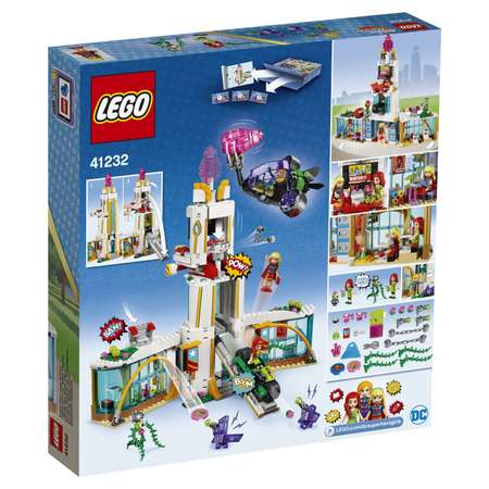 Конструктор LEGO DC Super Heroes Girls Школа супергероев блочный