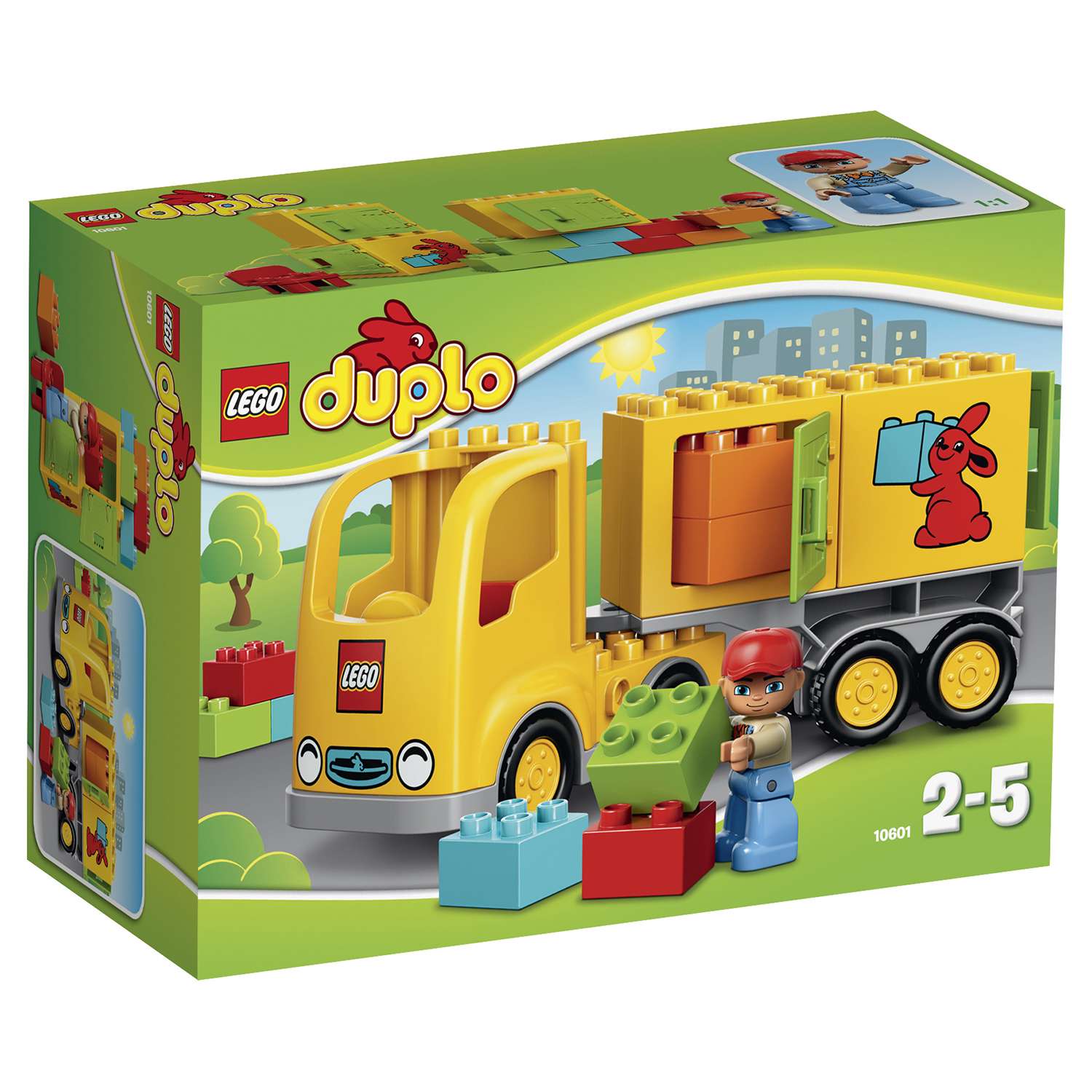 Конструктор LEGO DUPLO Желтый грузовик блочный - фото 2
