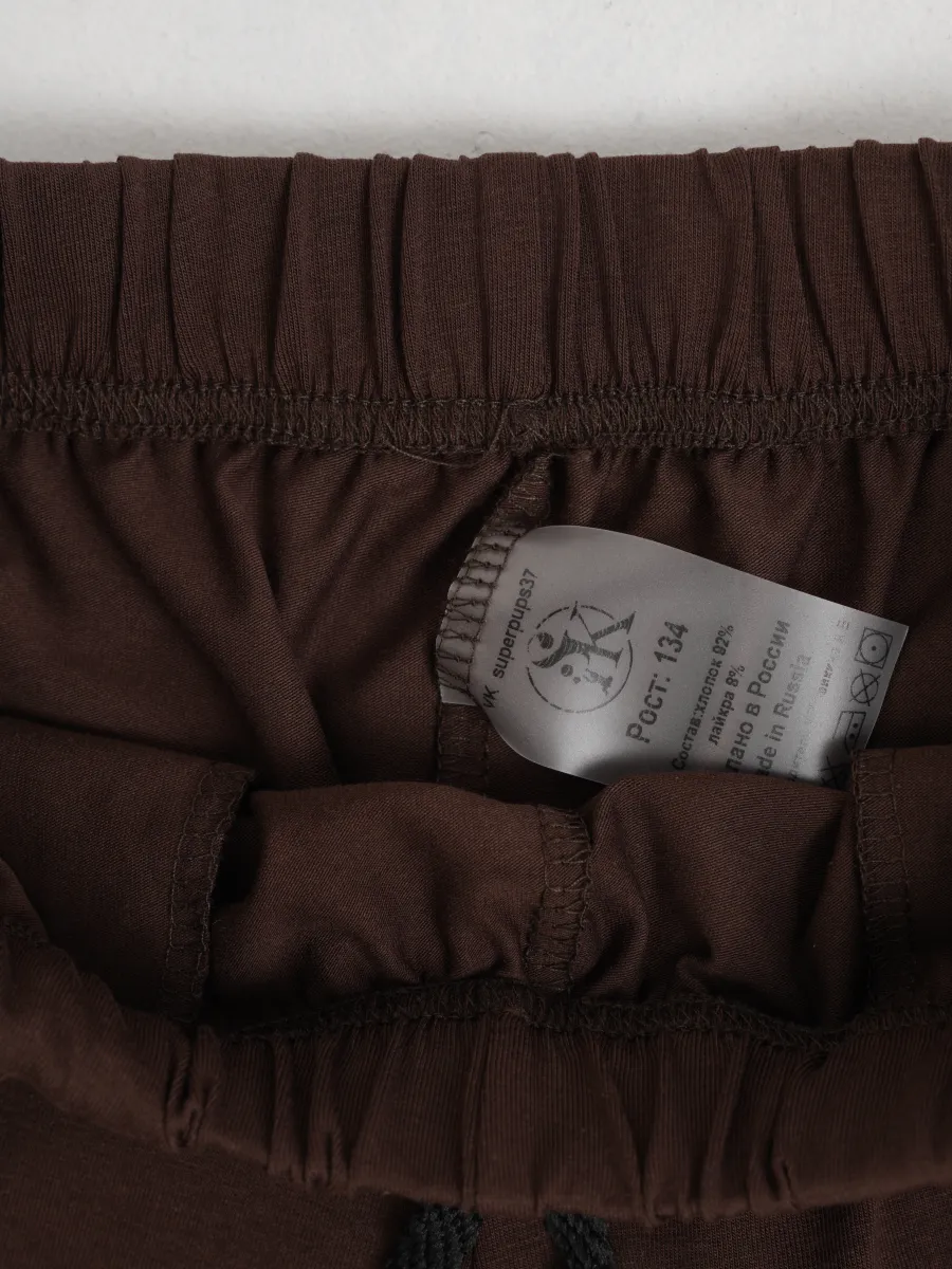 Шорты 3 шт Супер Пупс 3пр/шорты/хаки/шоколад/коричневый - фото 25