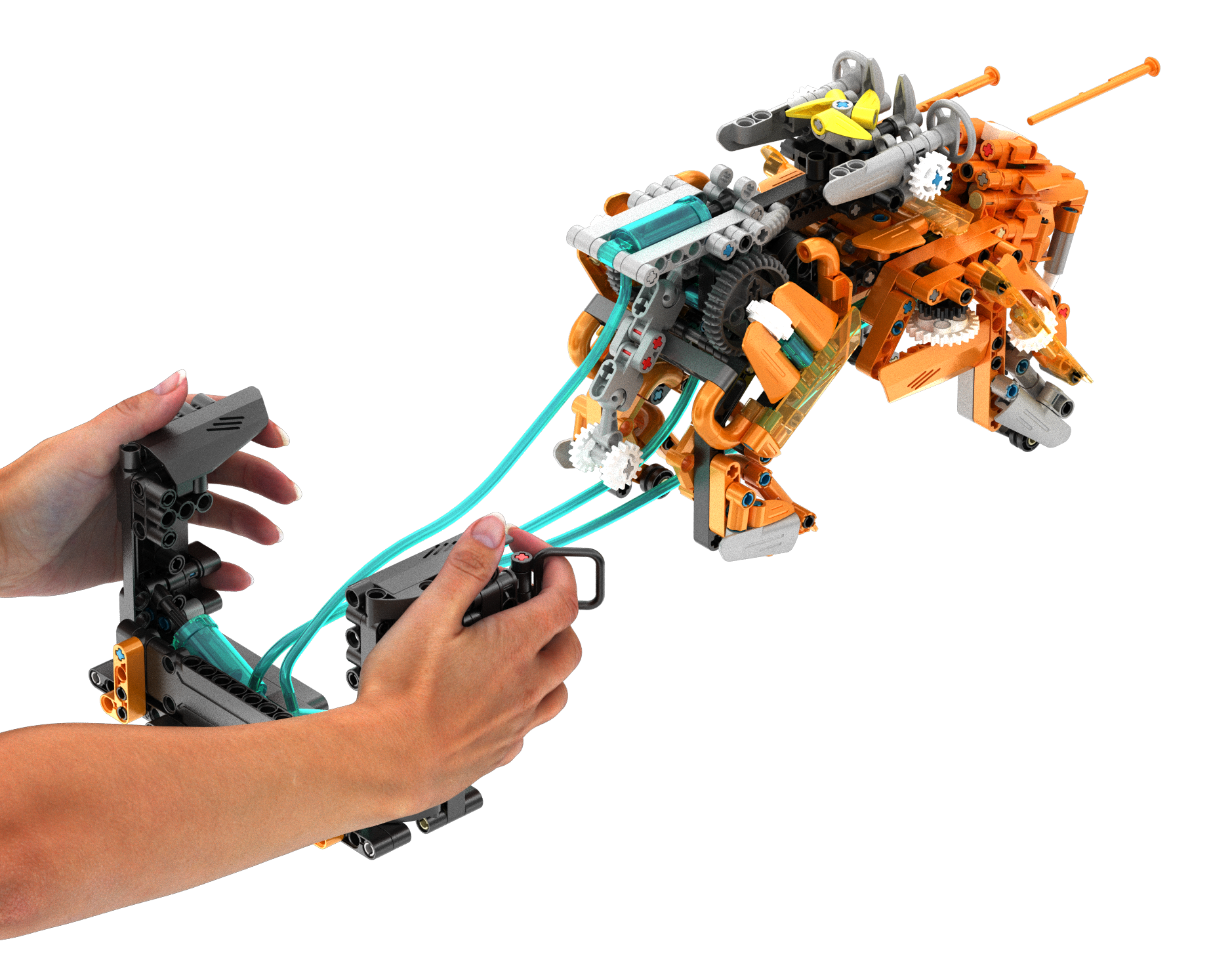 Конструктор Im.Master Механический саблезубый тигр - фото 2