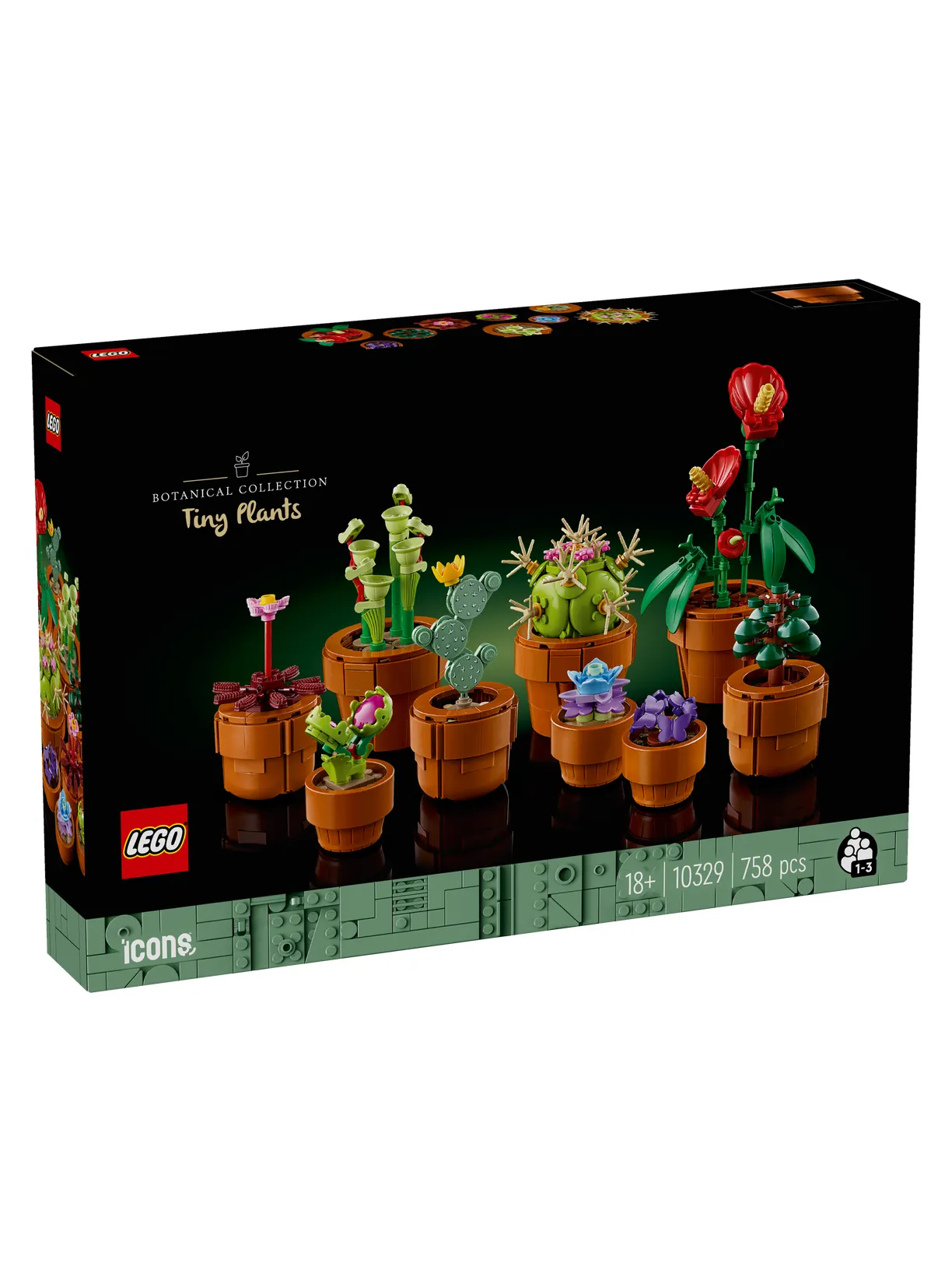 Конструктор LEGO Icons растения 758 дет. - фото 3