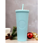Стакан iLikeGift с трубочкой и крышкой 710 мл