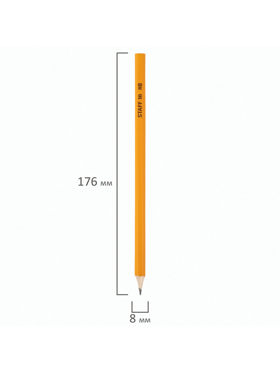 Карандаши чернографитные Staff 72 шт. - фото 13
