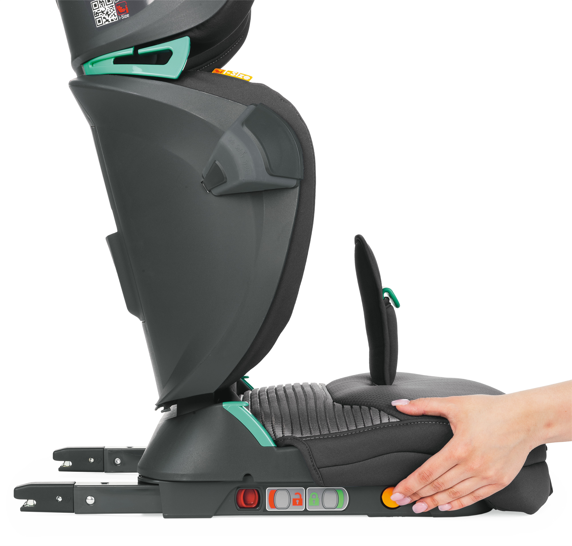 Автокресло Chicco Fold and Go Air Graphite Isofix 1/2/3 (9-36 кг) - фото 10