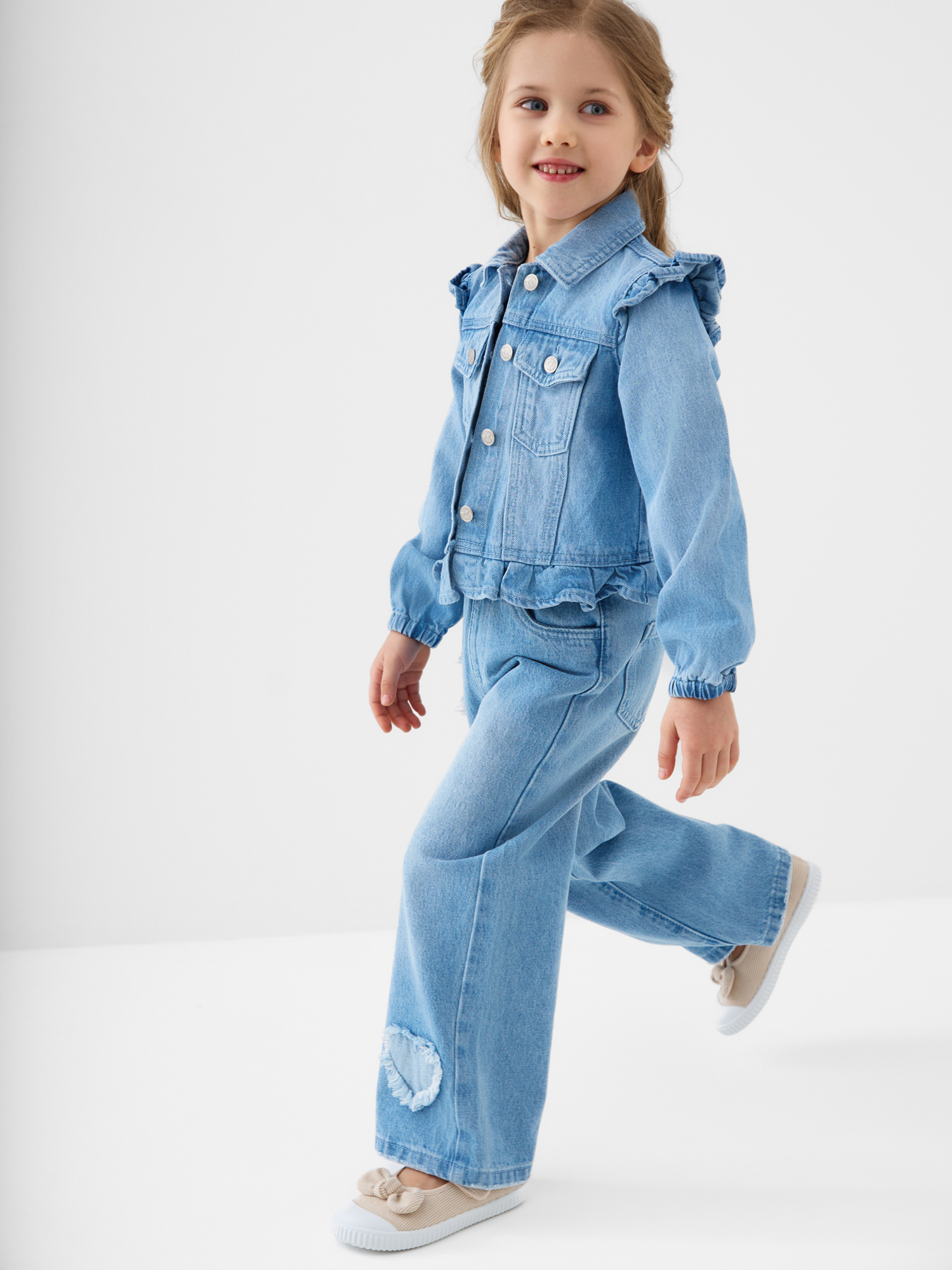 Куртка джинсовая PlayToday 12622001 - фото 4