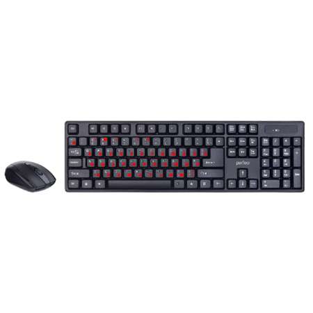 Беспроводная клавиатура и мышь Perfeo UNITE USB