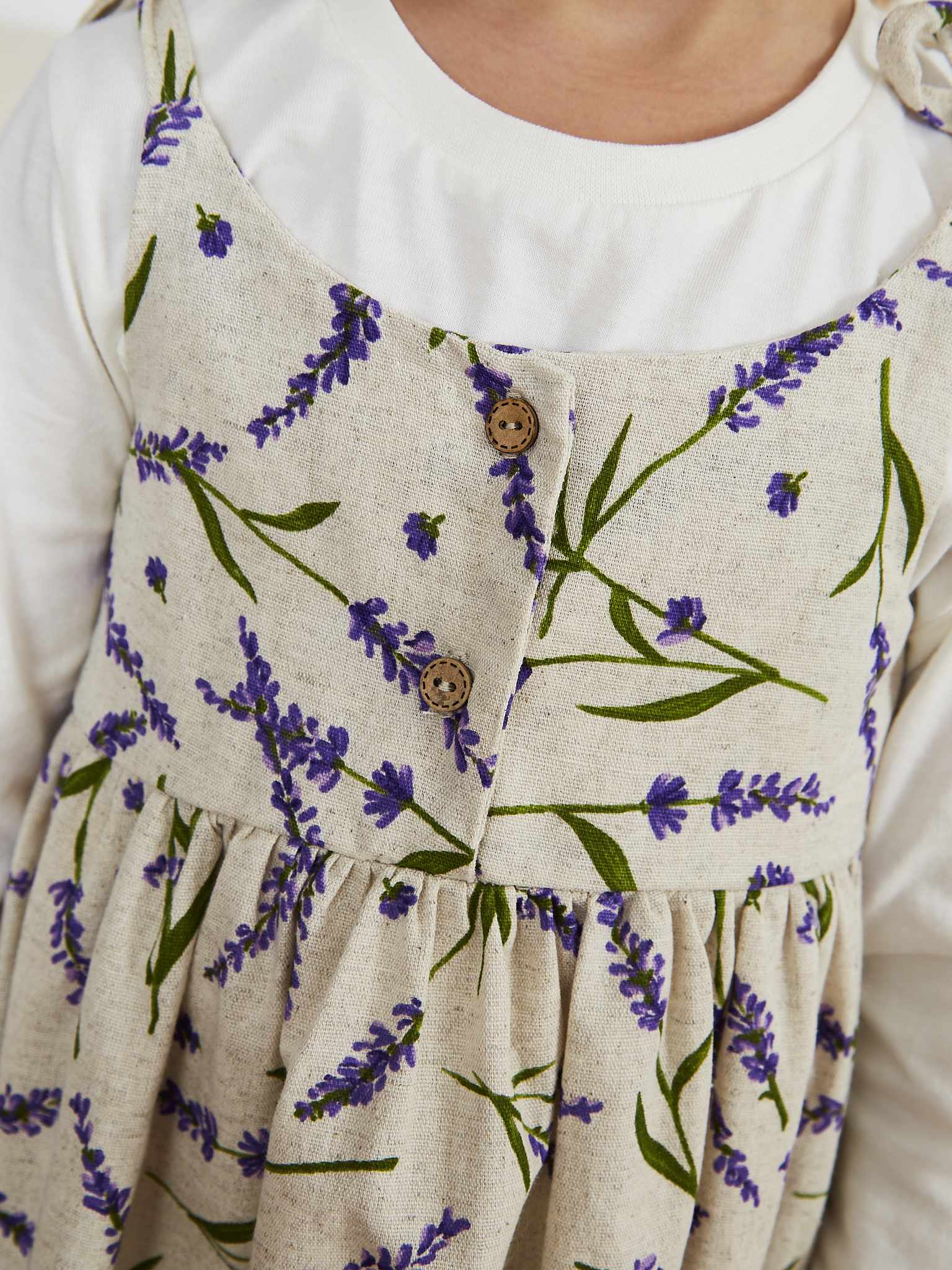 Сарафан MOUN сарафан_девочки_лаванда - фото 7