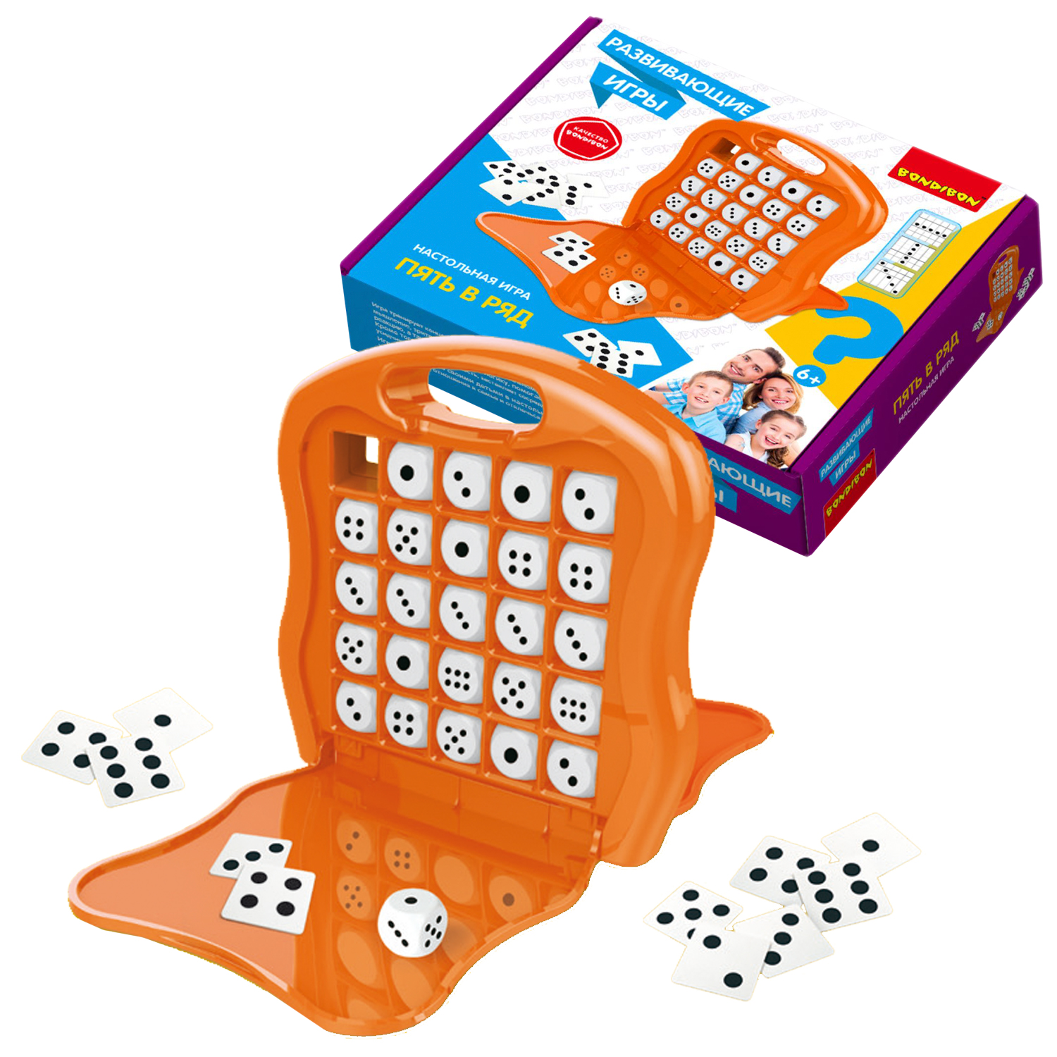 Настольная игра Bondibon головоломка Пять в ряд - фото 6
