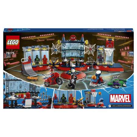 Конструктор LEGO Marvel Super Heroes Attack on the Spider Lair блочный