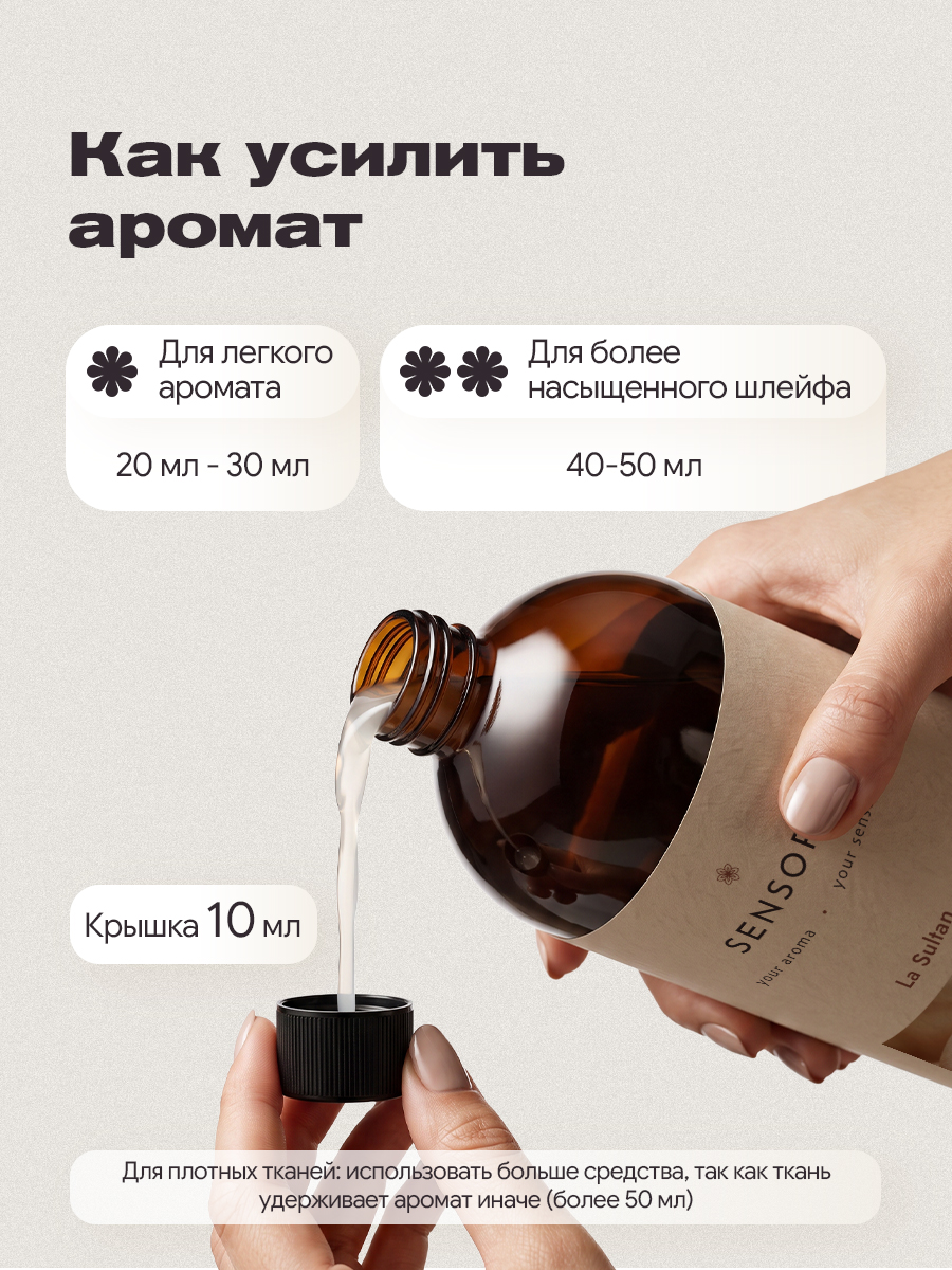 Кондиционер SEPTIVIT SENSORI La Sultan 1 л - фото 14