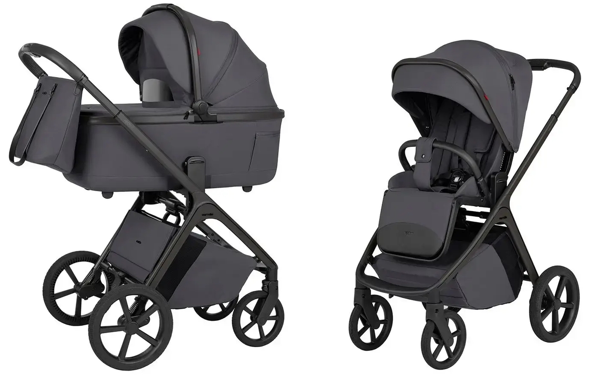 Коляска 2в1 Carrello Vector F CRL-6700 серый - фото 1