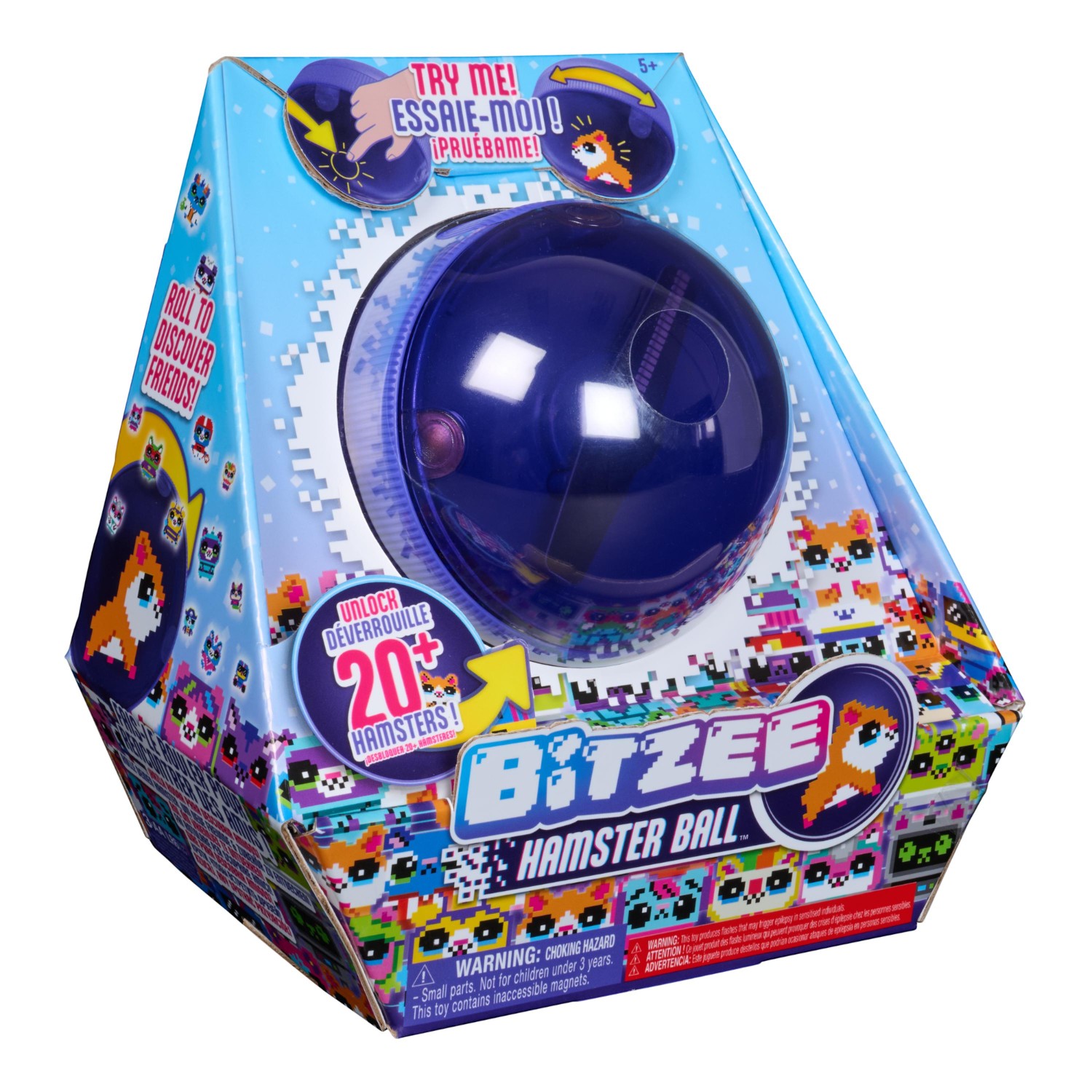 Электронная игра BITZEE Электронная игра в кейсе Хомяк - фото 39