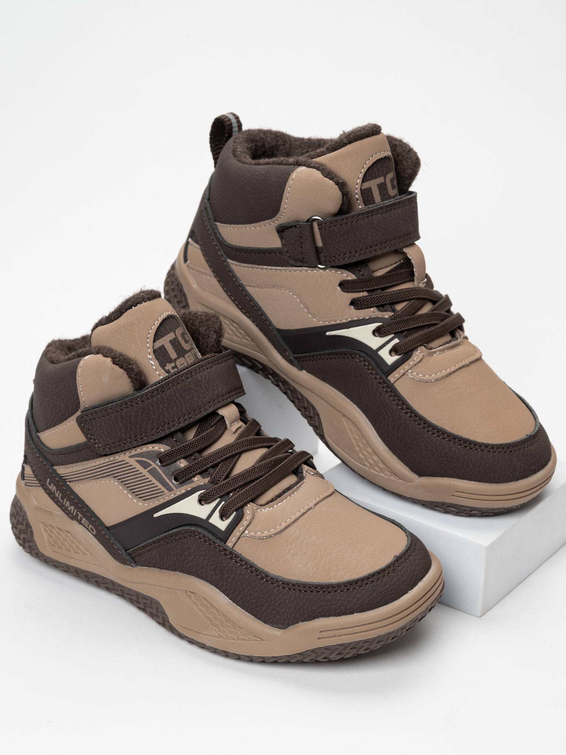 Ботинки TikkaGo 4O16_26200_brown-beige - фото 1