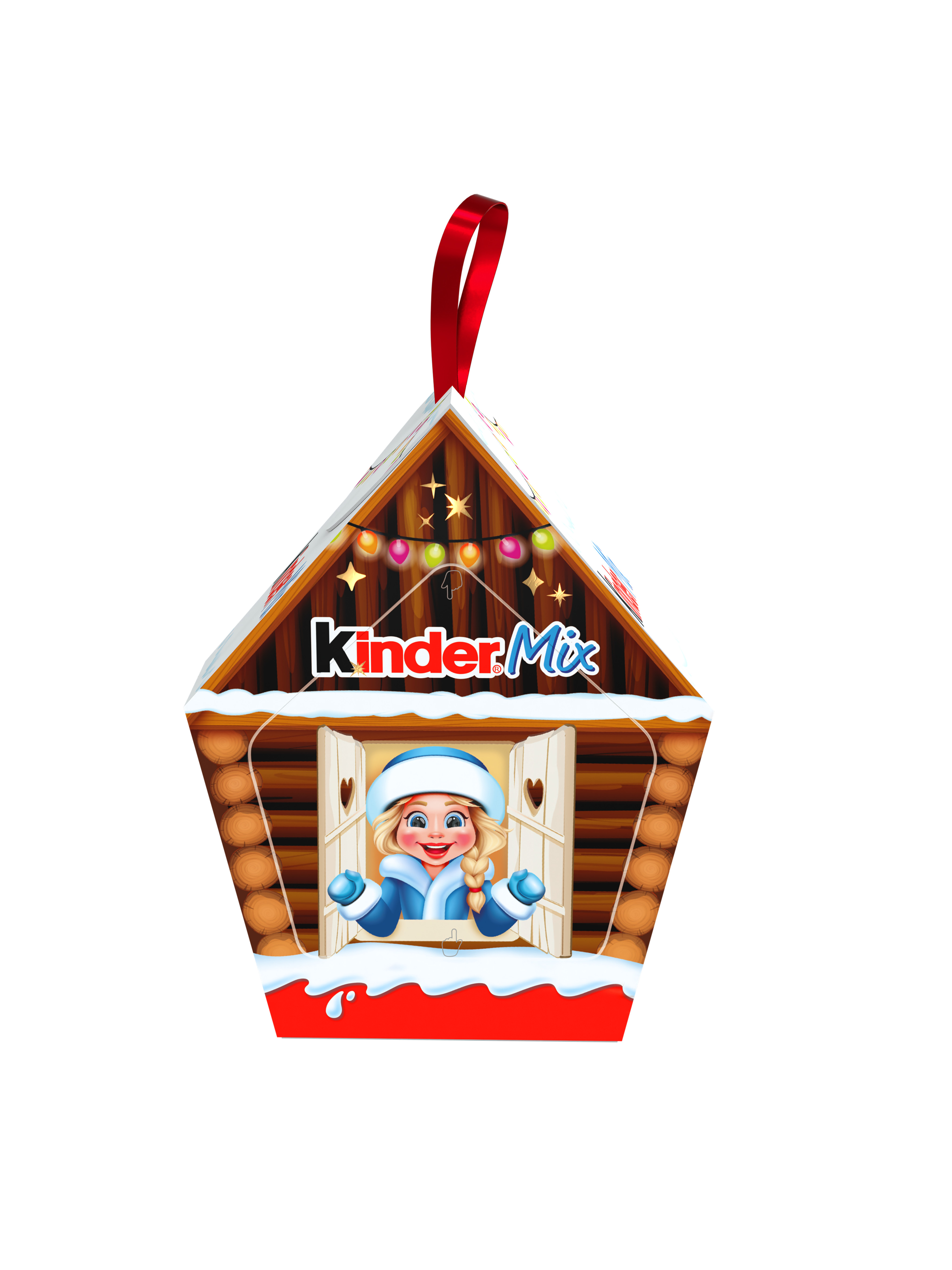 Набор подарочный Kinder Mix Кормушка для птиц 99г - фото 1