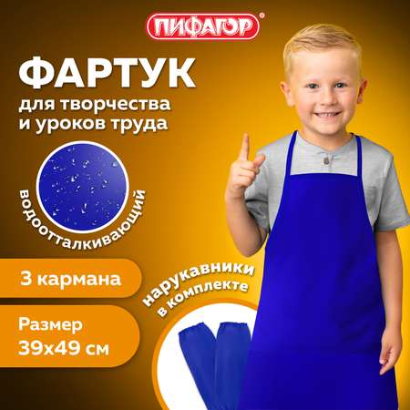 Фартук Пифагор с нарукавниками