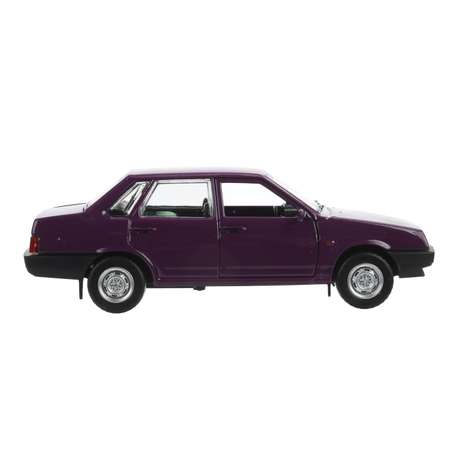 Автомобиль Технопарк ВАЗ 21099 1:32 фиолетовый