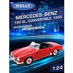 Автомобиль Welly Mercedes Мерседес-Бенц 190 СЛ кабриолет 1:24