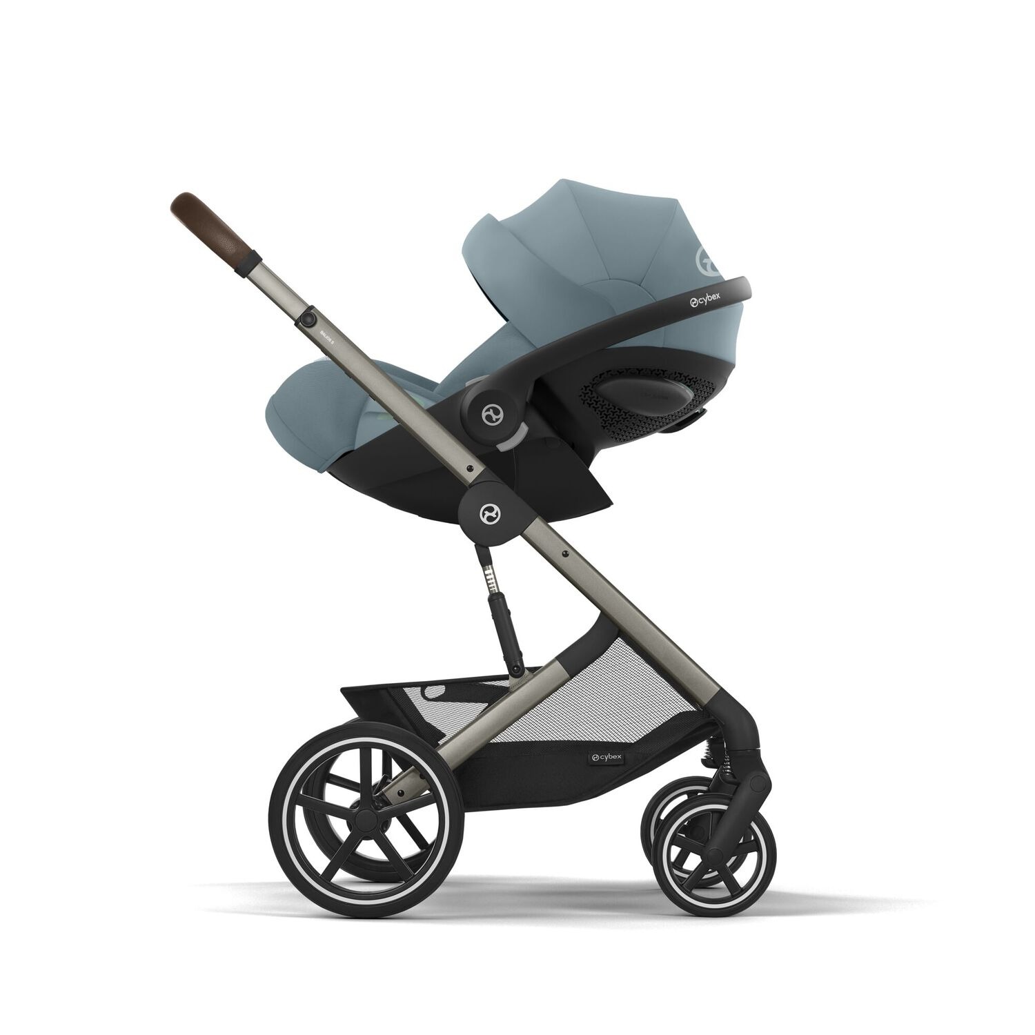 Коляска прогулочная Cybex Balios S Lux голубой - фото 4