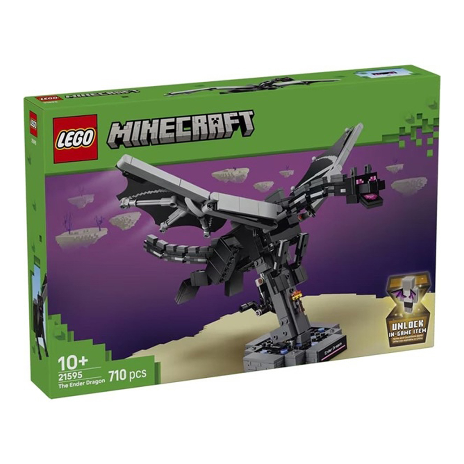 Конструктор LEGO Minecraft Эндер дракон 710 дет. - фото 2