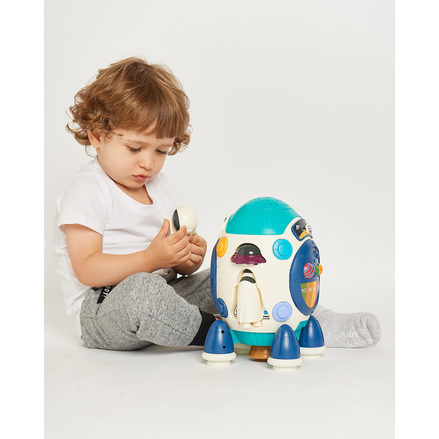 Игрушка BabyGo развивающий центр Ракета - фото 7