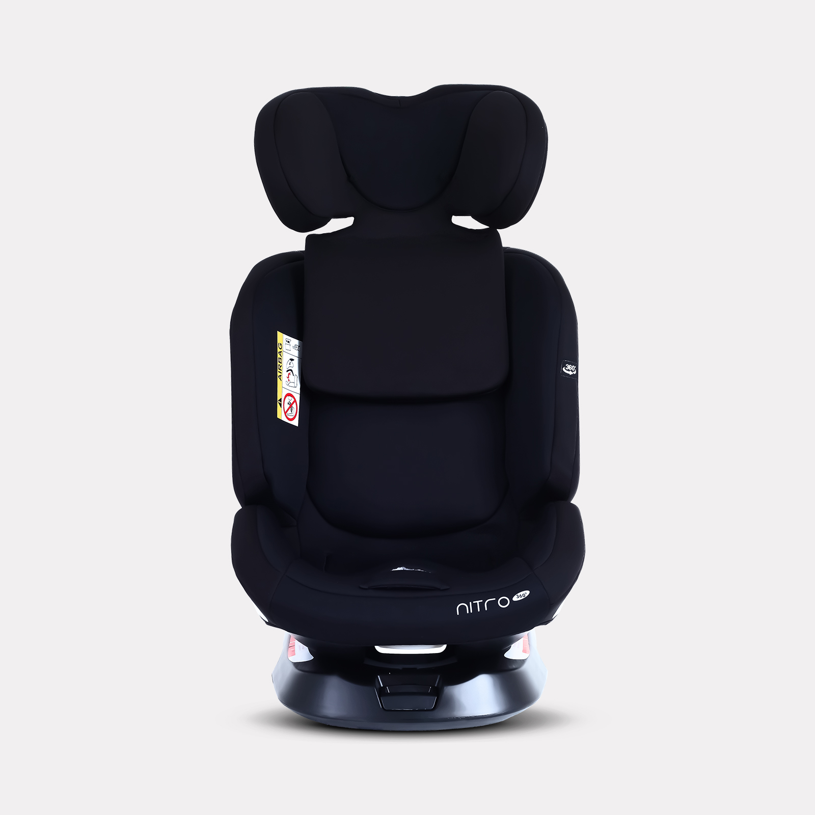 Автокресло Rant NITRO New isofix Isofix 0+/1/2/3 (0-36 кг) черный - фото 9