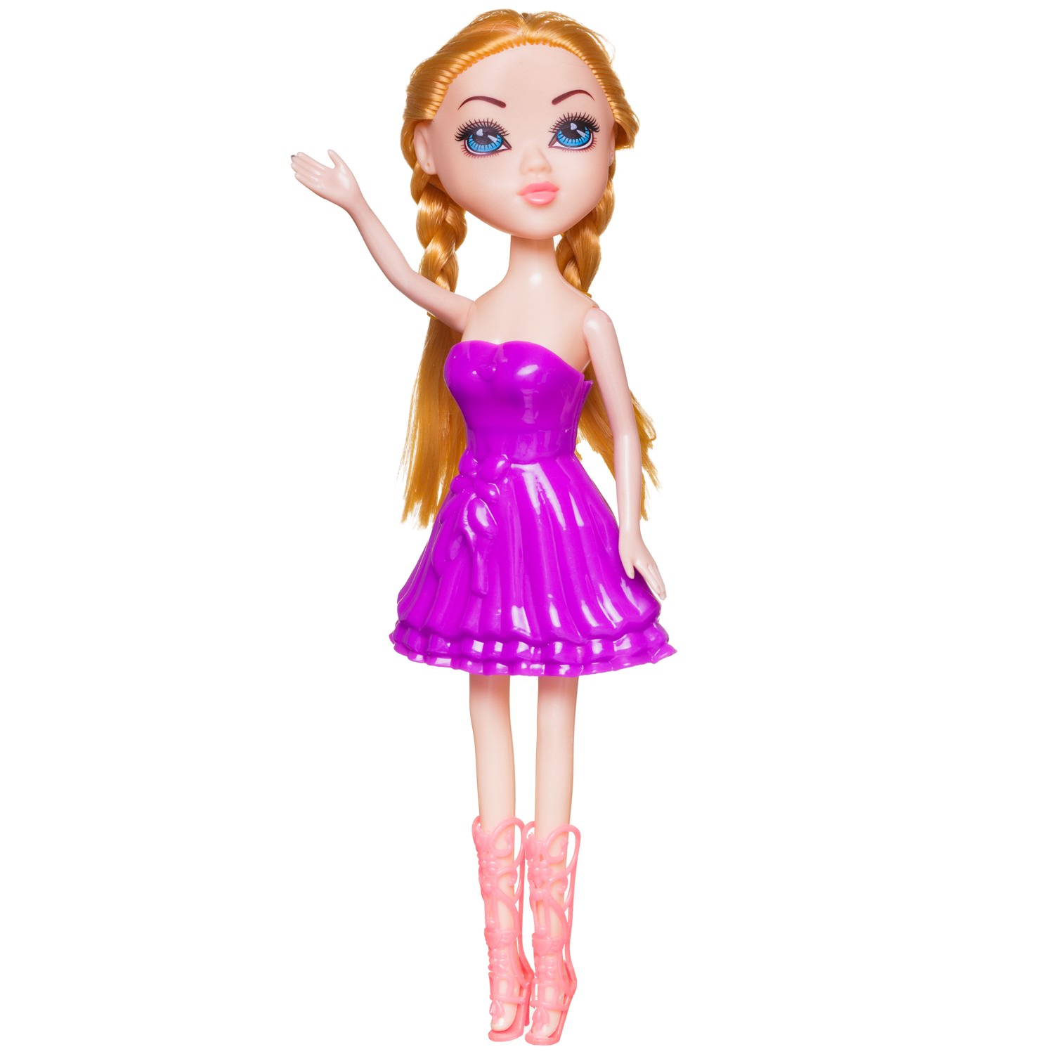Кукла модельная Abtoys Brilliance Fair PT-01834/ярко-сиреневое - фото 4