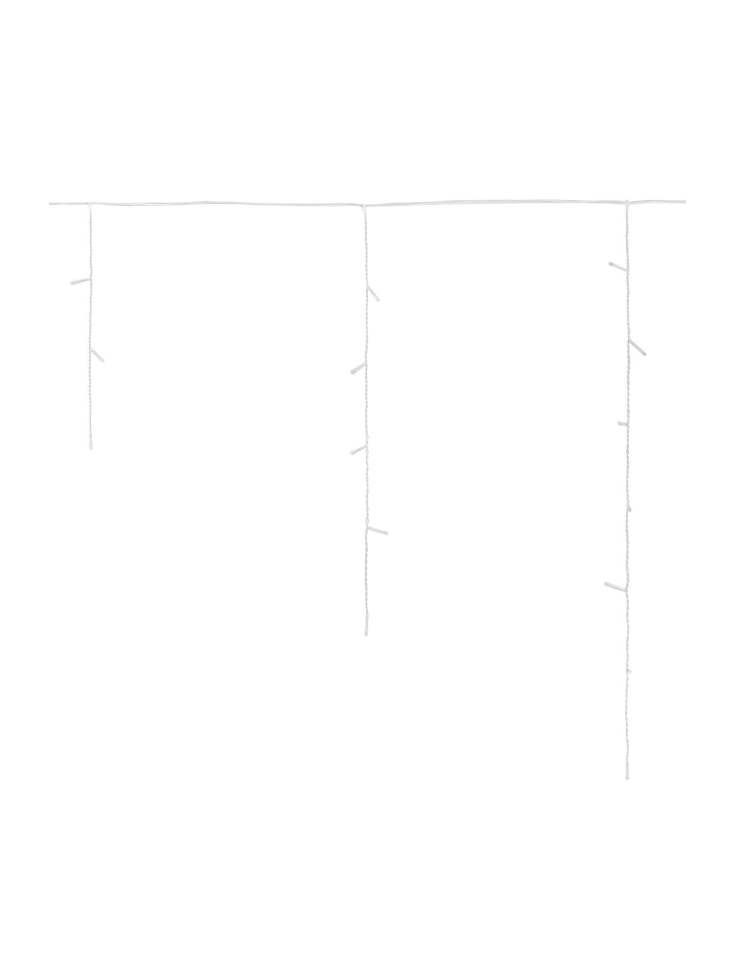 Гирлянда бахрома новогодняя Золотая сказка уличная на дом 25х0,7 м от сети светодиодная - фото 15