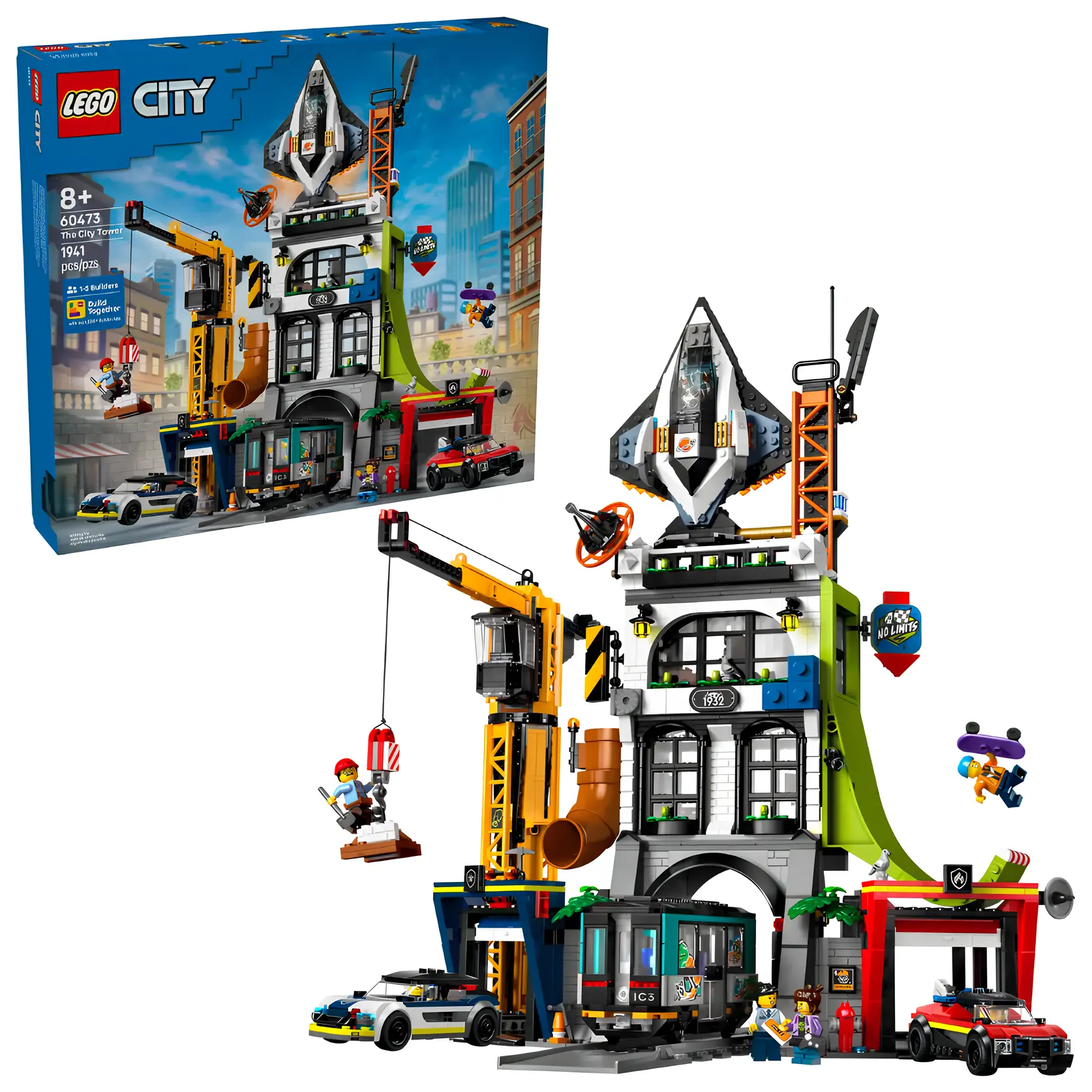 Конструктор LEGO City 60473 1941 дет. - фото 3