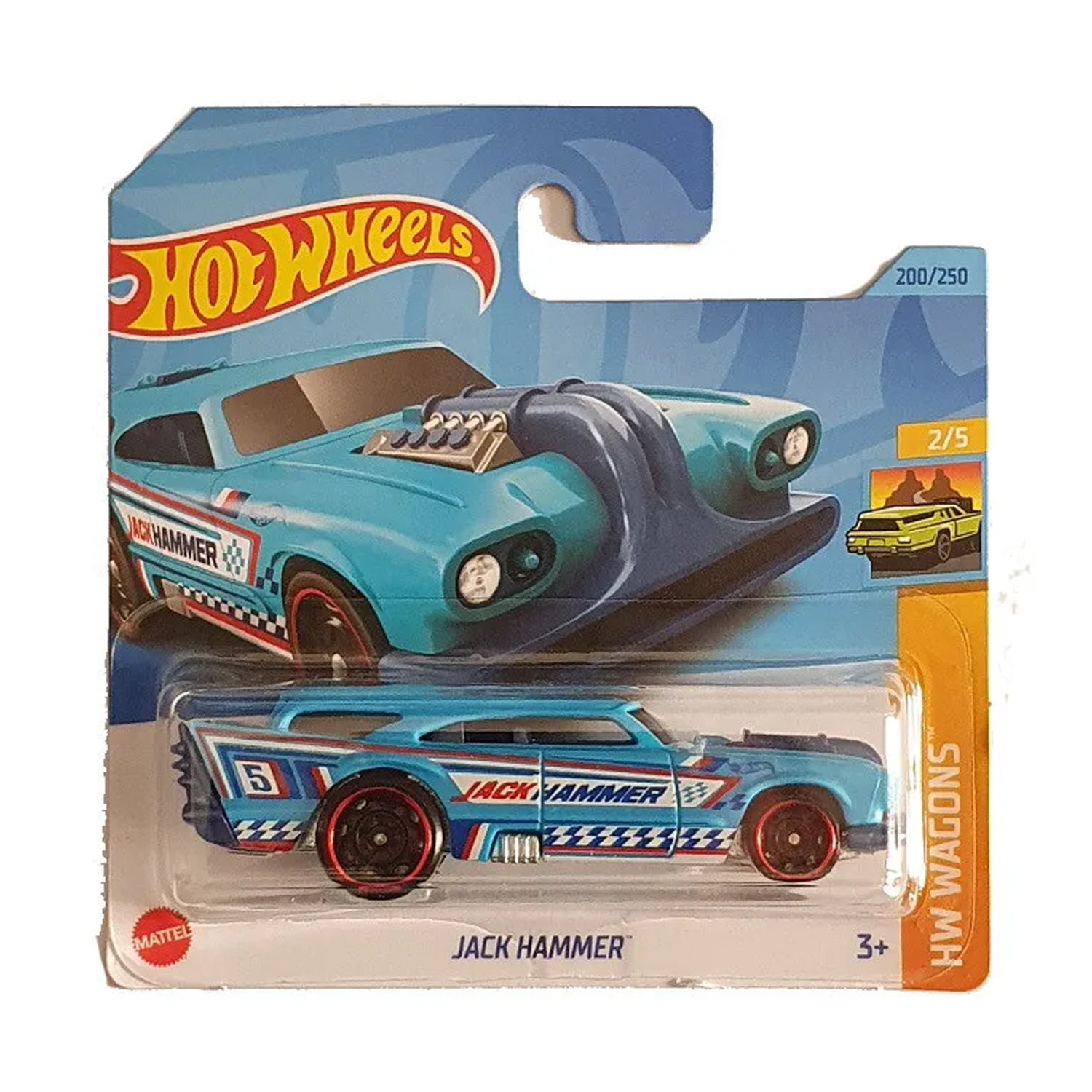 Автомобиль Hot Wheels 1:64 5785-A200-HKH71 - фото 2