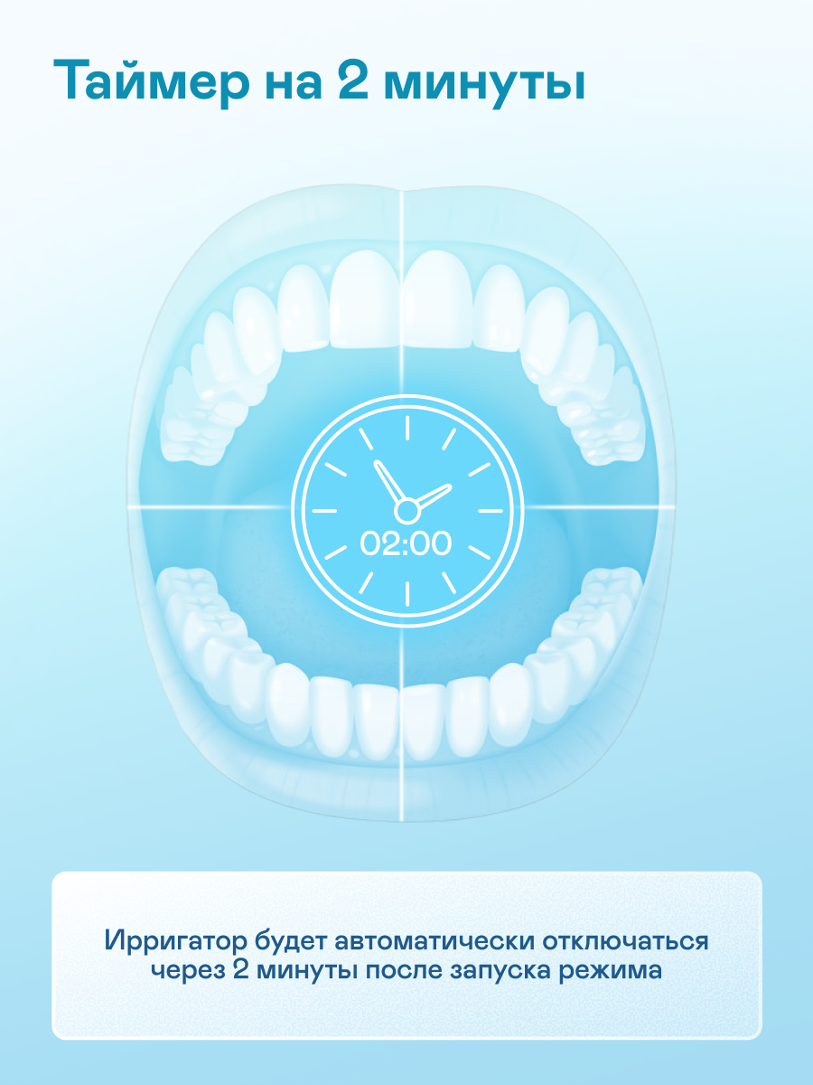 Ирригатор GARLYN импульсный 13 реж. - фото 5