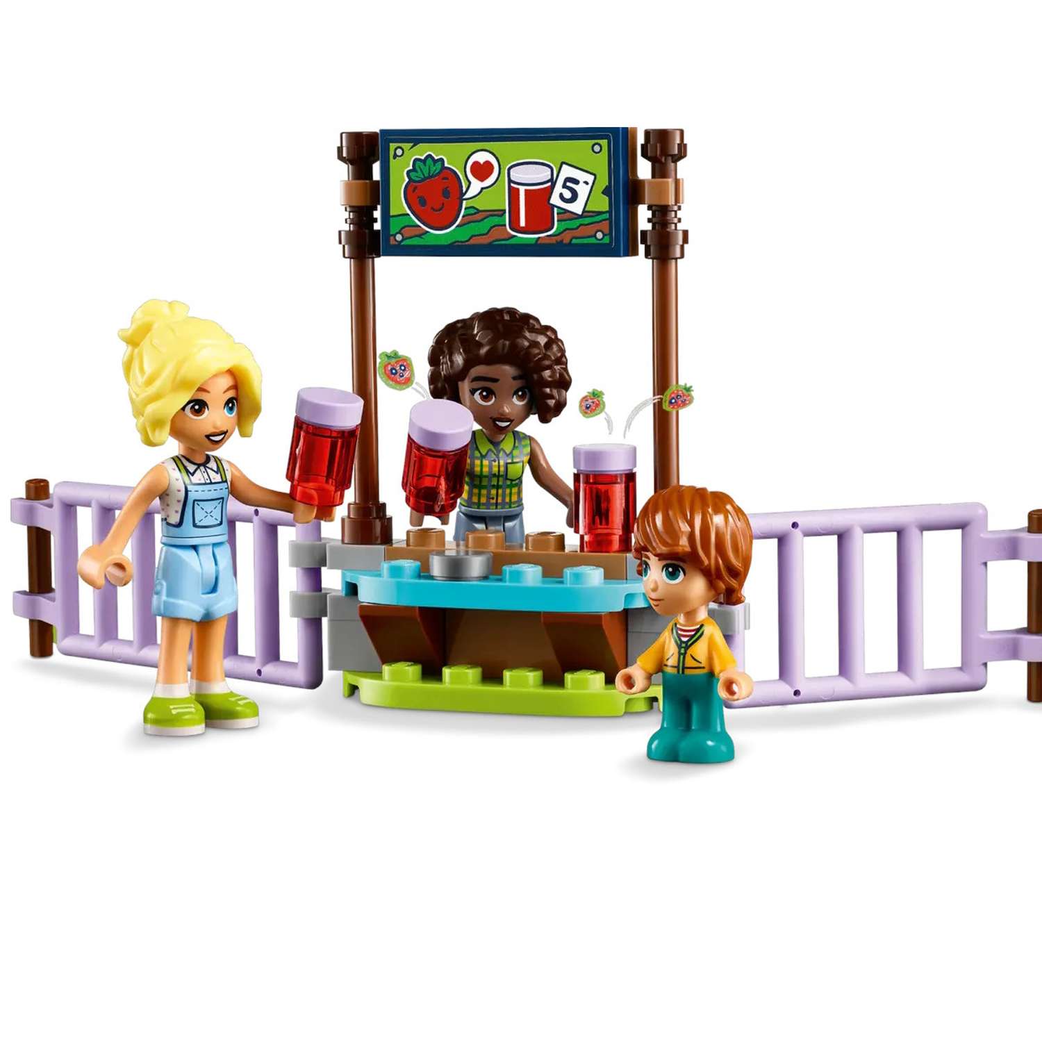 Конструктор LEGO Friends Приют для сельскохоз животных блочный - фото 4