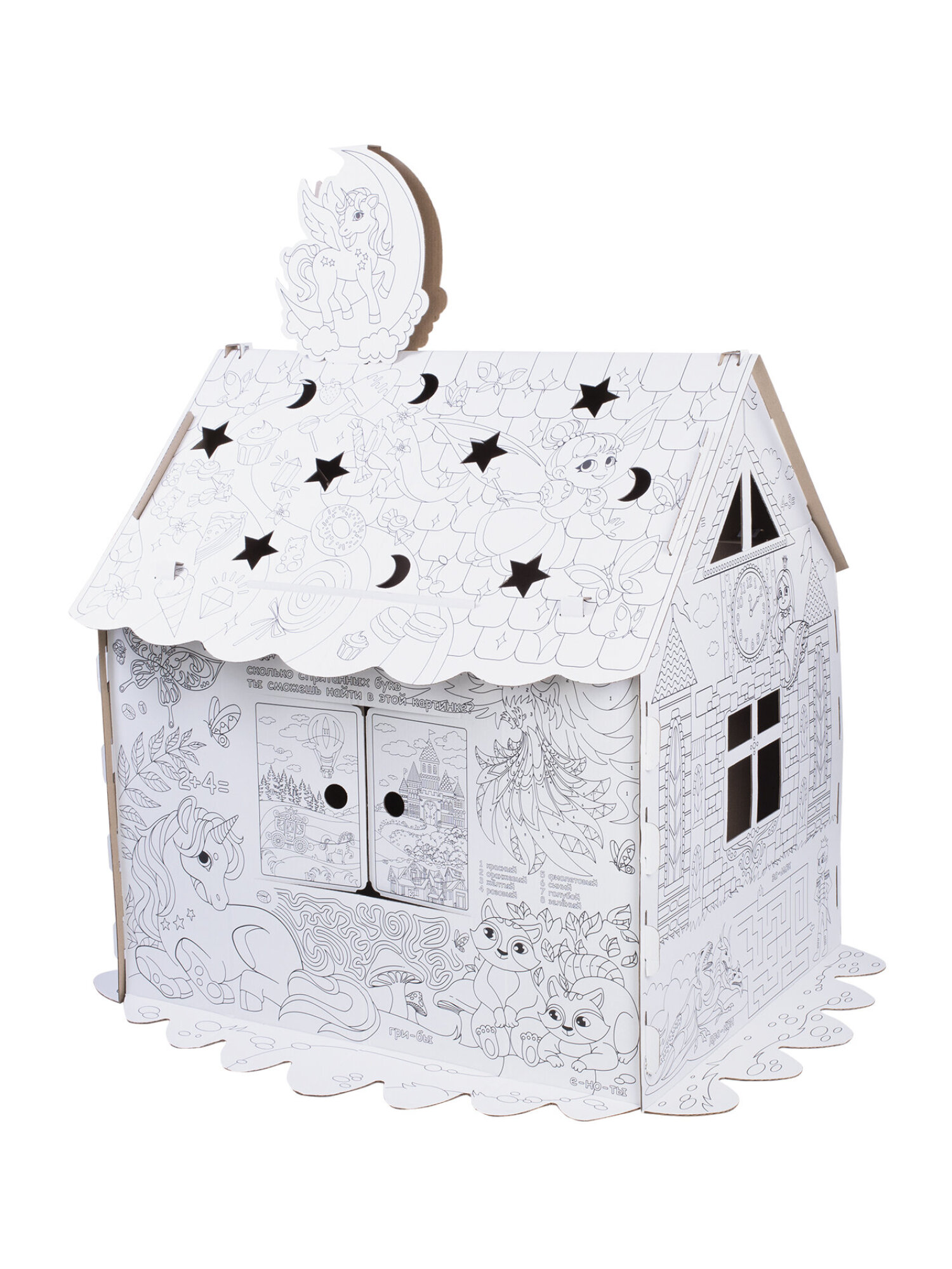 Набор для творчества Brauberg Единорог Домик-раскраска - фото 11