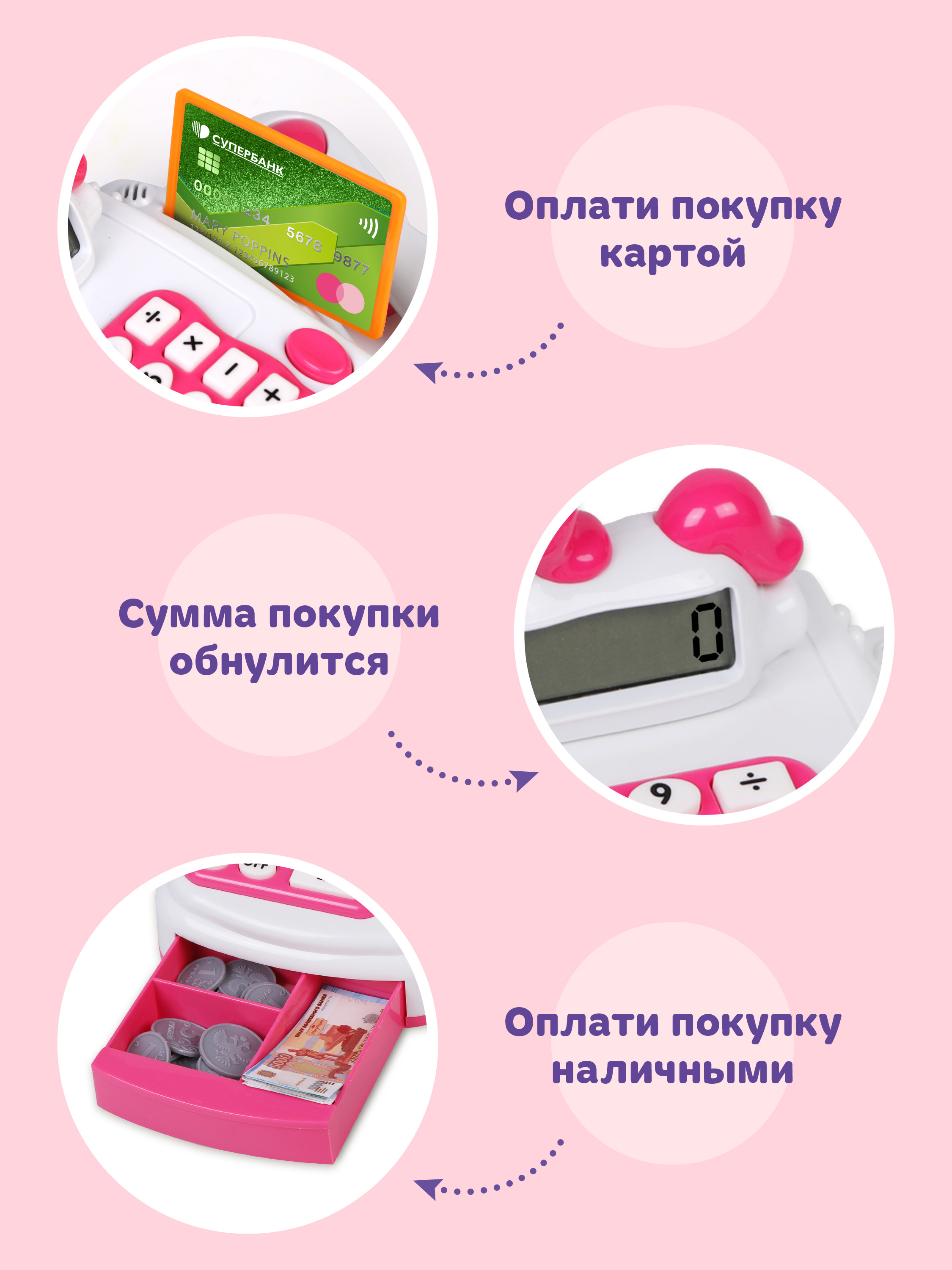 Игровой набор Mary Poppins касса, прилавок - фото 3