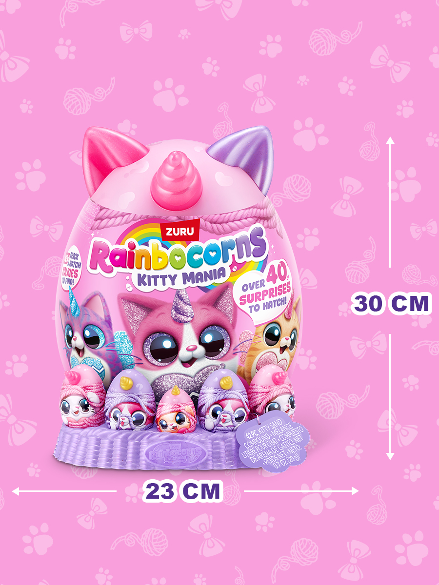 Игровой набор Zuru Rainbocorns Eggzania Kitty - фото 3