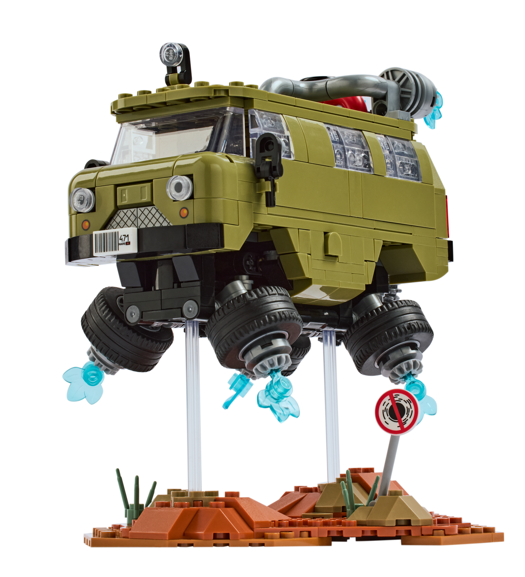 Конструктор РУБРИК Кибербуханка 521 дет. - фото 2