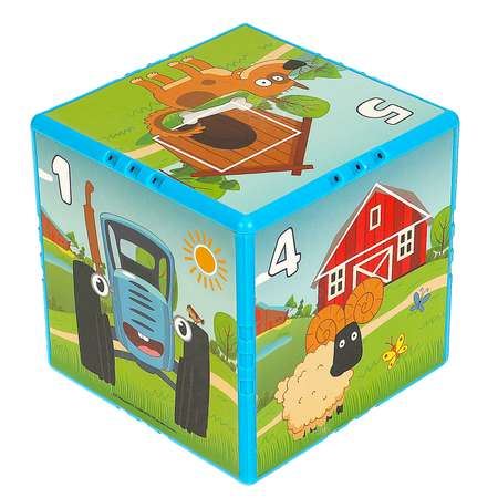Игрушка УМка кубики Синий трактор Кубик