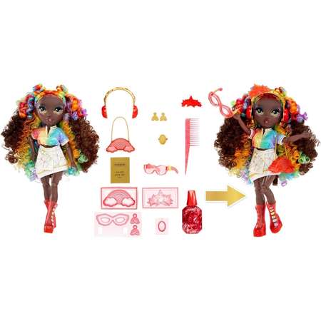 Кукла модельная Rainbow High Creative Crystals Iris Bow