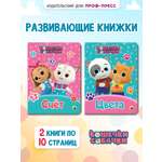 Книжки картонные Проф-Пресс 2 шт Кошечки-собачки Счёт и Цвета