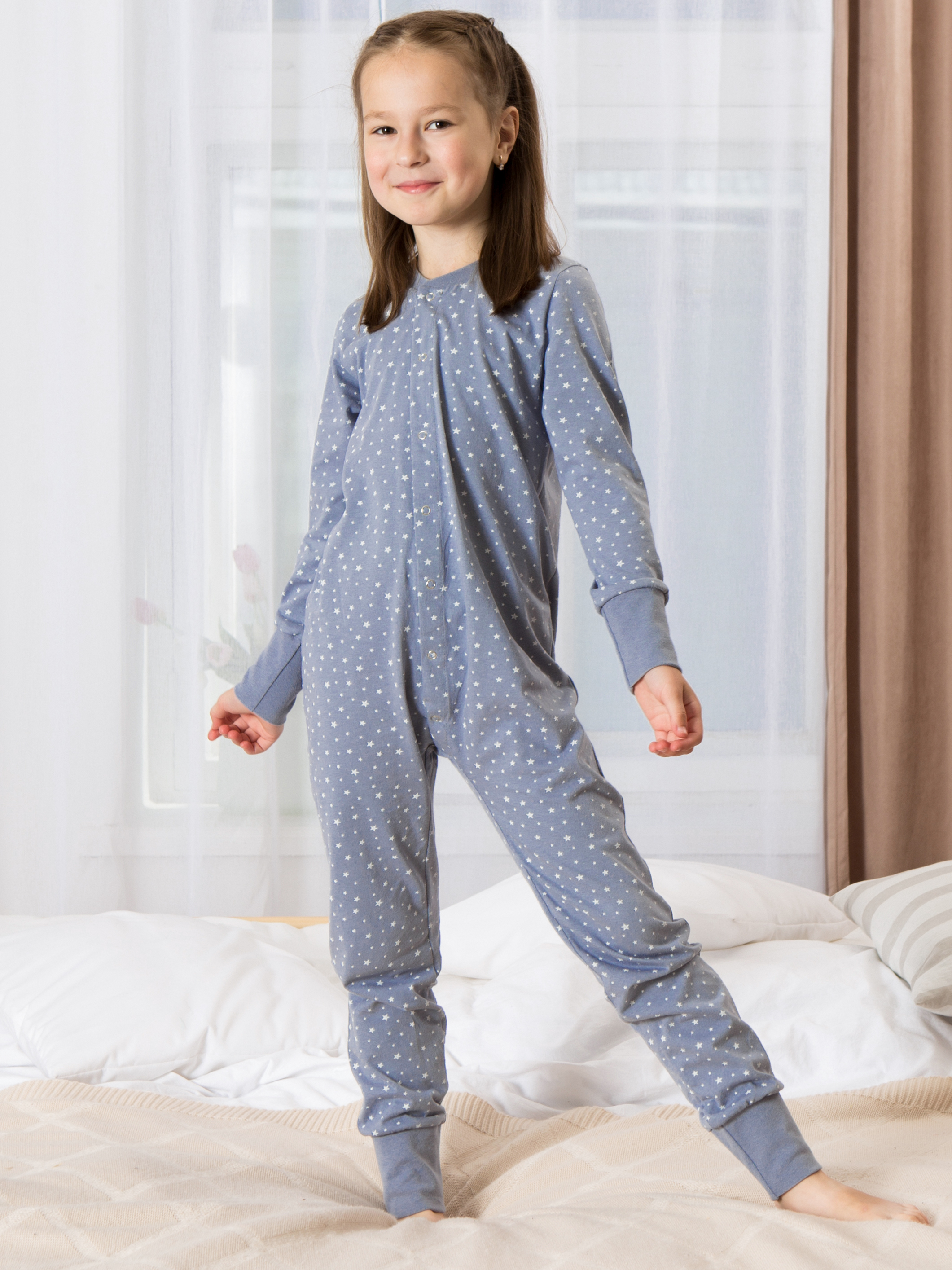 Пижама Весёлый человечек Д00113/Звезды - фото 1