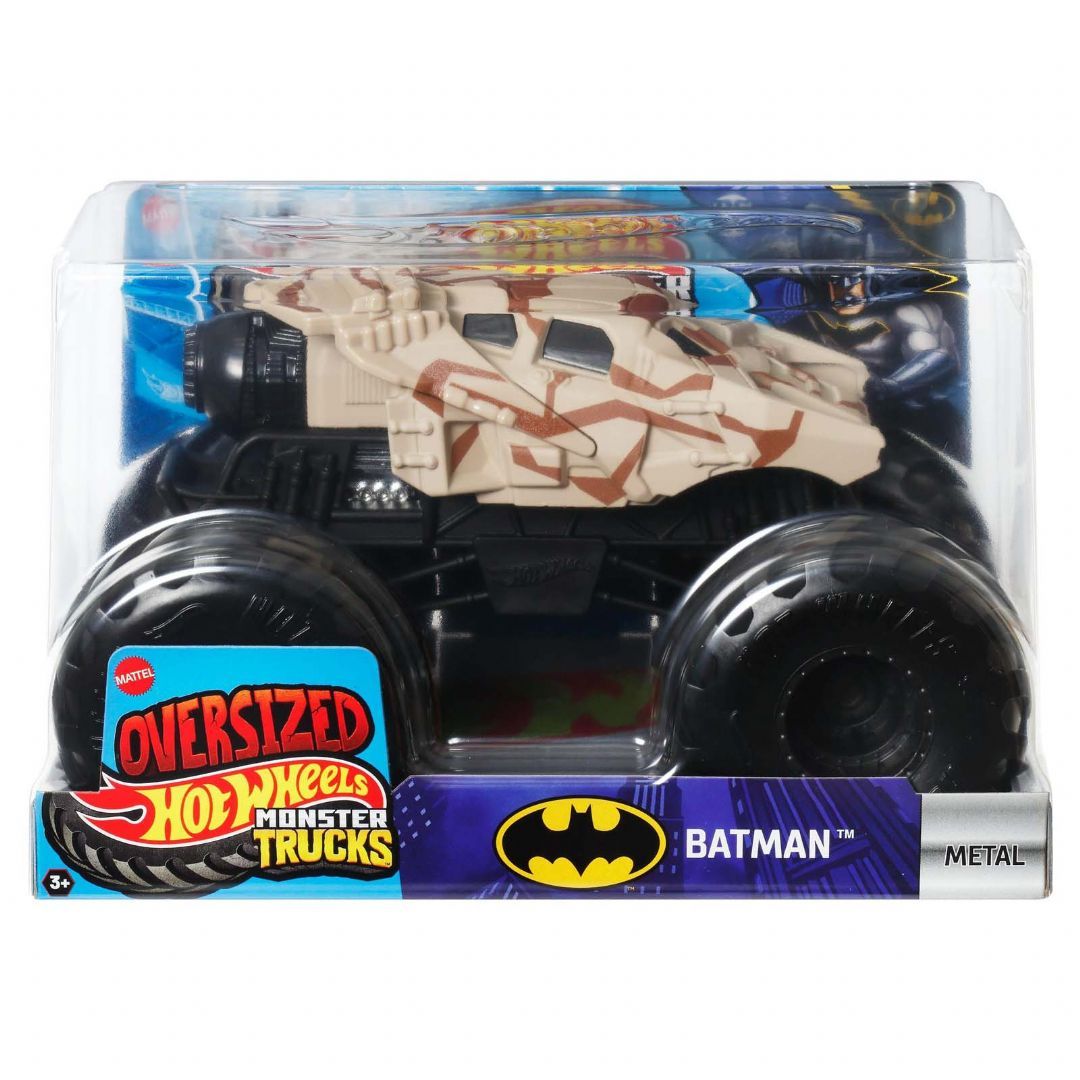 Монстр-трак Hot Wheels Monster Trucks 1:24 коричневый FYJ83 - фото 1