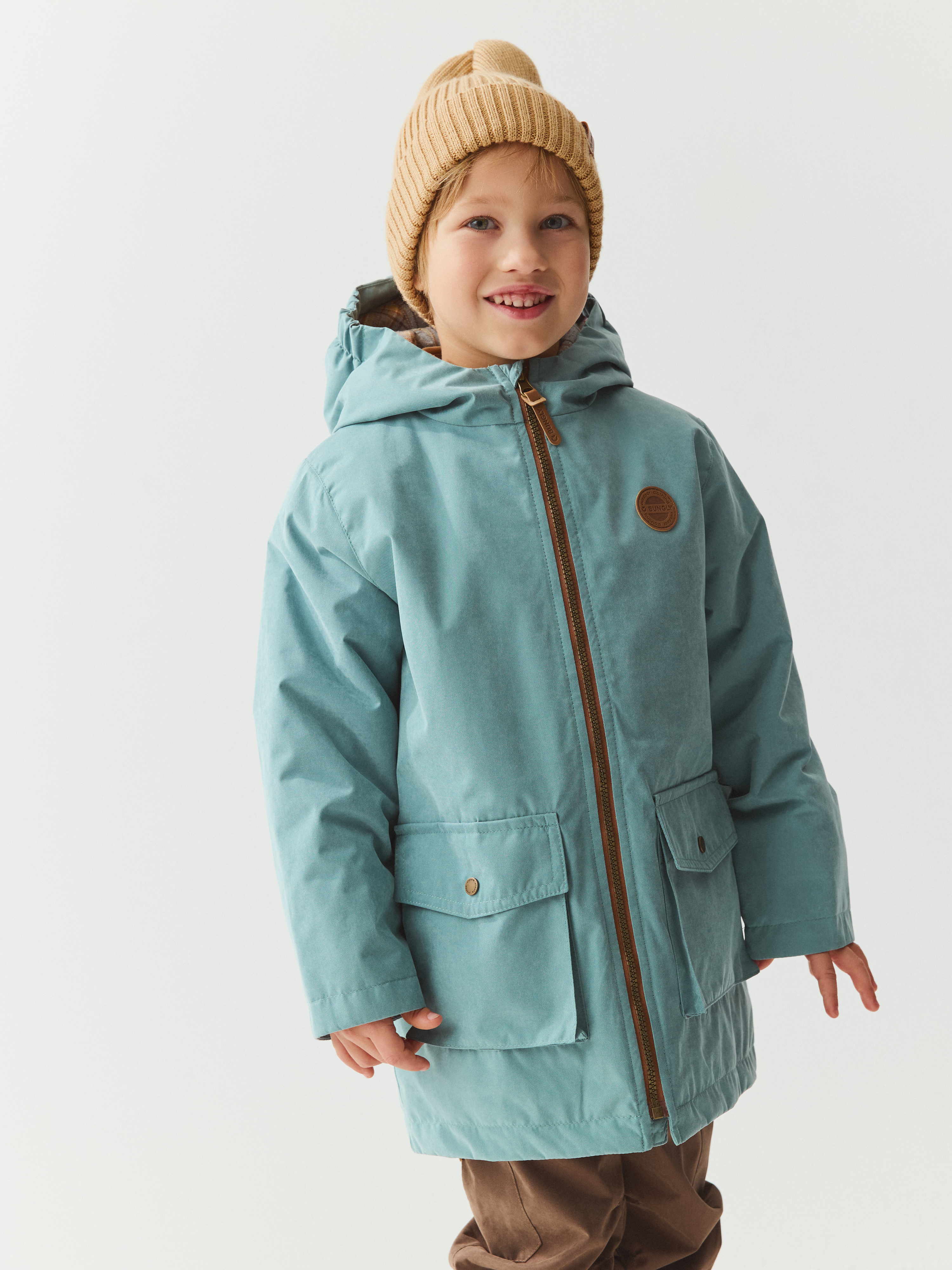 Парка BUNGLY 1R9357/Море - фото 1