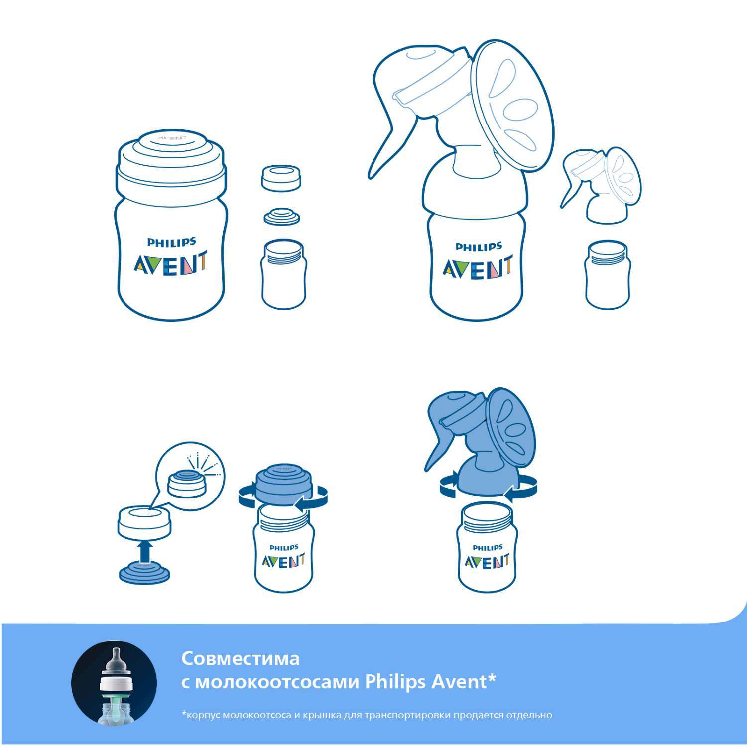Бутылочка Philips Avent Anti-Colic 125 мл - фото 10