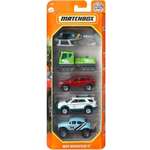 Игровой набор Matchbox MBX Mountain II 5шт 1:64
