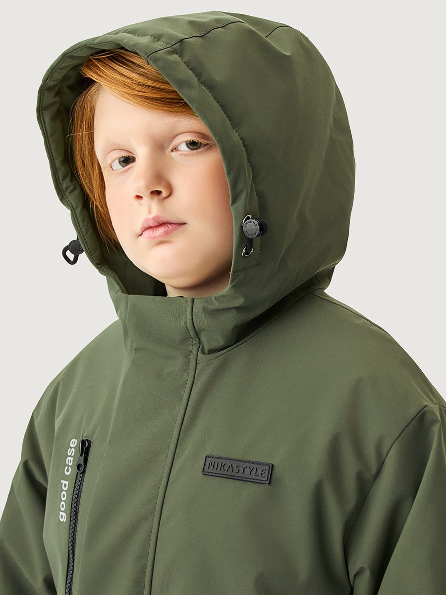Парка NIKASTYLE п4м4326 хаки - фото 6